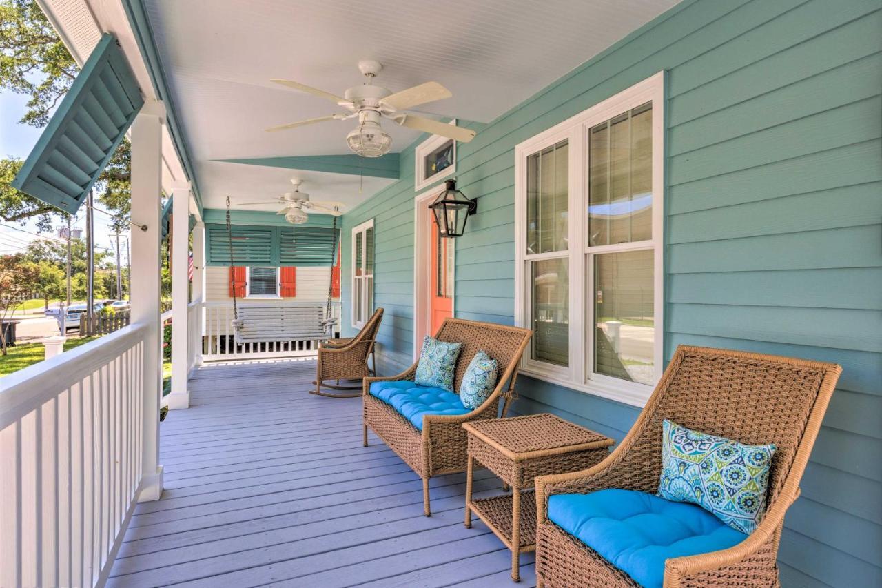 Cottage With Porch - 3 Min Walk To Bay St Louis Bay St. Louis Bagian luar foto